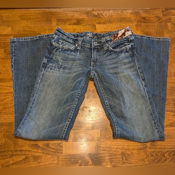 Miss Me Denim - Miss Me Women's Boot Cut Jeans in Faded Blue